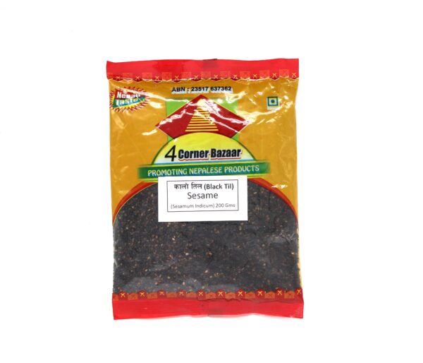 4Corner Black Sesame 200gm