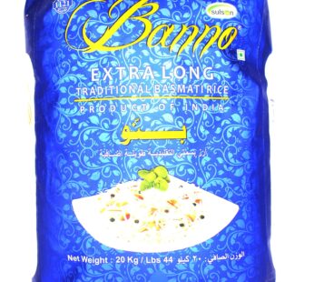 Banno Basmati Rice 20kg