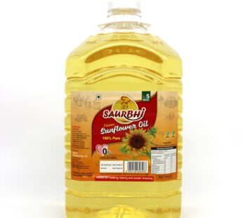 Saurbhi Sunflower Oil 5ltr