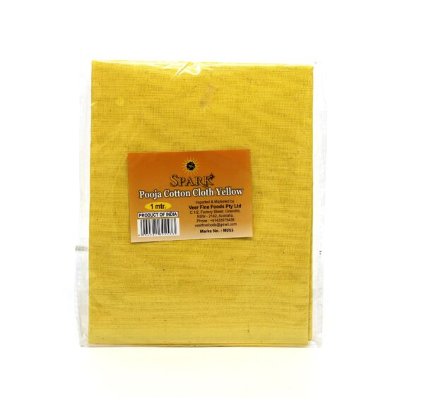 Puja cloth yellow