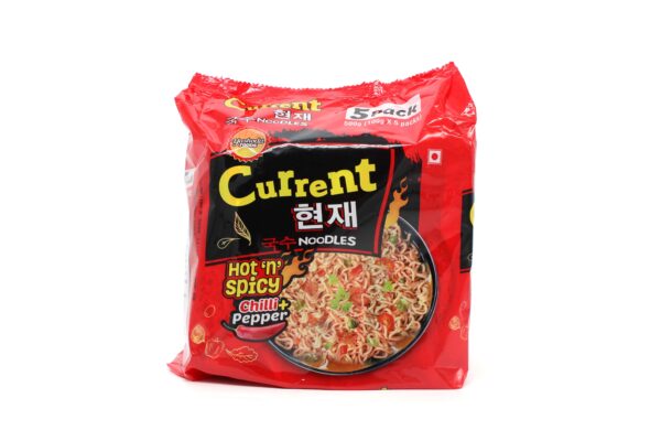 Current hot n spicy noodle 5pkt